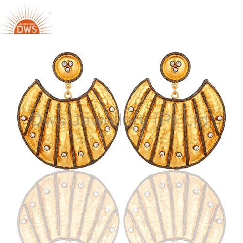 Sterling Silver Zircon Earring Jewelry Gender: Women