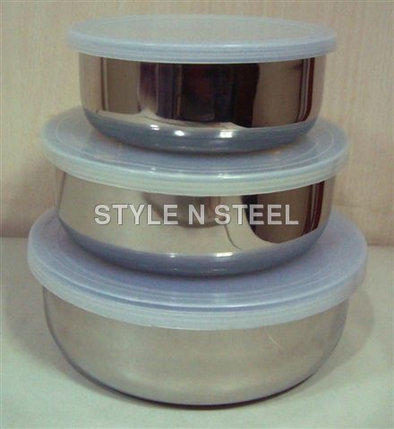 Steel Lid Bowl