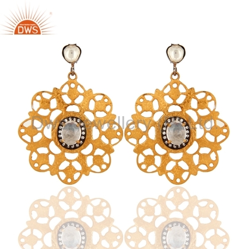 Sterling Silver Crystal Earring