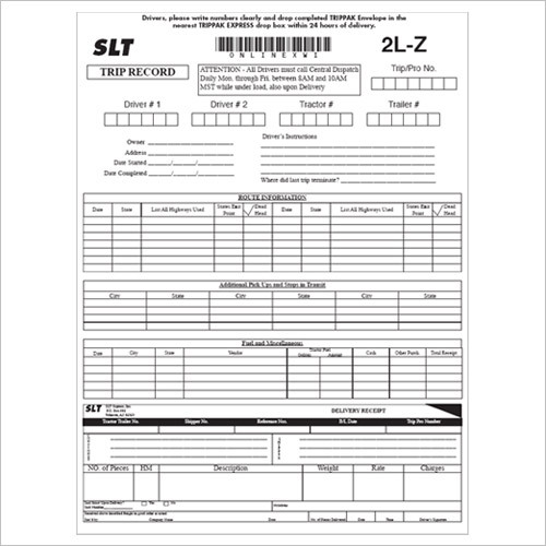 Sunrise Printing Bill Book