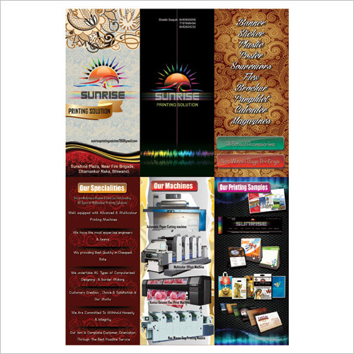 Sunrise Printing Brochers