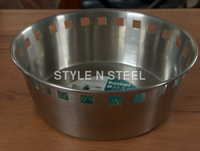 Steel Bread Basket