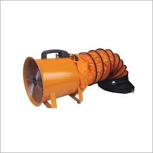 Portable Ventilation Axial Fans - Color: Orange