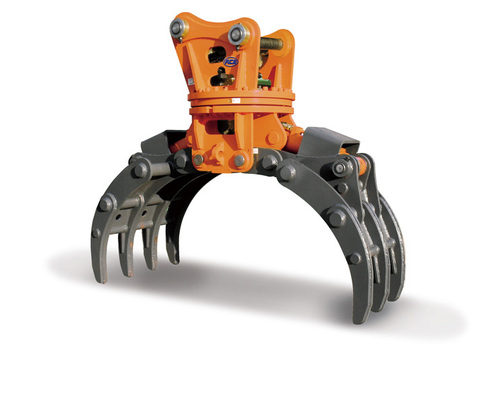 Wood Grab Excavator
