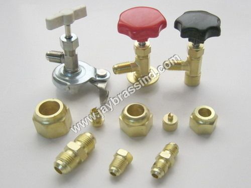 Brass Refrigerant Can Tap Valve