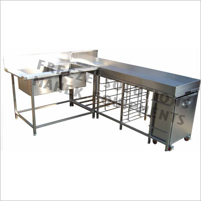 2 Sink Dish Loading Table 2 Sink Dish Loading Table
