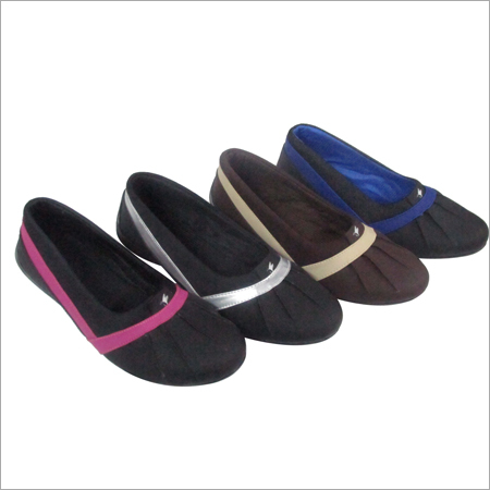 Ladies Front Open Belly Shoes