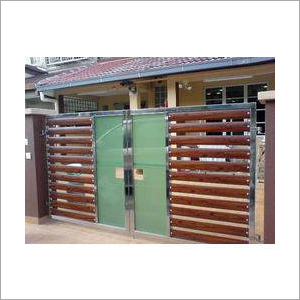 Residential Main Gate By NAGI STEEL & AUTOMATION