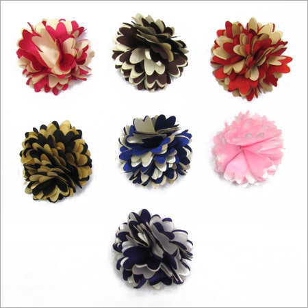 Fabric Flower Sandals