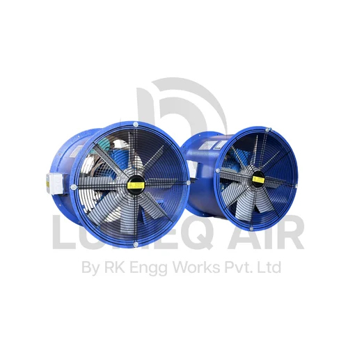 Axial Fans - Blade Material: Cast Iron