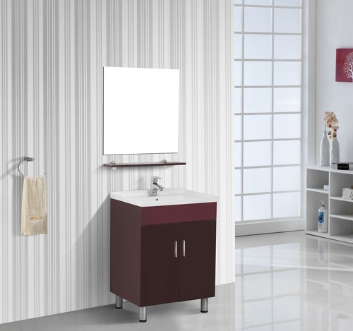 Brown Floor Mount Bathroom Vanity