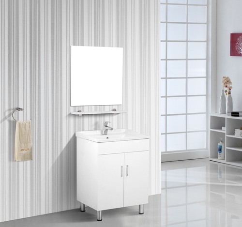 White Floor Mount PVC Cabinet