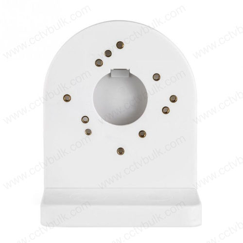 White Cctv Camera Dome Stand Plastic Small