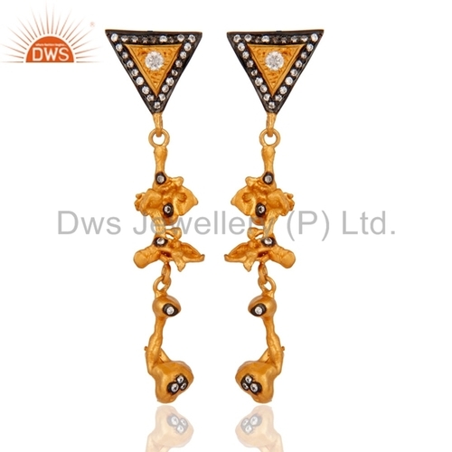 925 Silver Cubic Zirconia Earring