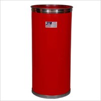 Polyethylene Silver Cans - Robust Plastic Construction | Corrosion Resistant, Dimensionally Accurate, Ideal For Industrial Usage