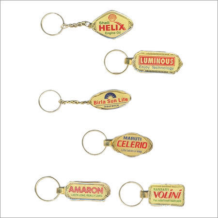 Gold lamination key chain