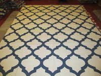 Indian Traditional Rug - Cotton, 4 X 6 Feet, Black & White | Handmade, Anti-slip, Hand Washable, Lightweight, Customized Design, Exquisite Patterns