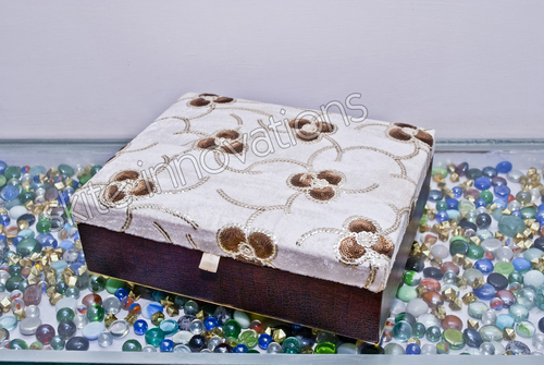 Custom Wedding Card Boxes - Cardboard Fabric, Varied Sizes, Brown | Elegant Design, Durable, Lightweight, Customizable