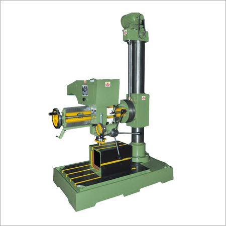 Back Gear Radial Drilling Machine