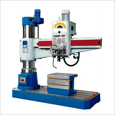 Geared Radial Drill with Hydraulic Locking