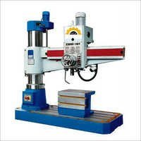 Geared Radial Drill with Hydraulic Locking