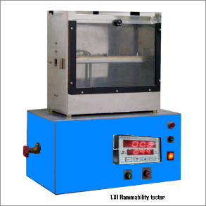 Flammability Test for Automobile Interior Material