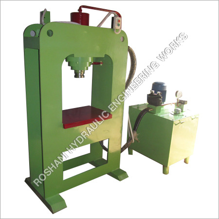 Double Hydraulic Tile Press