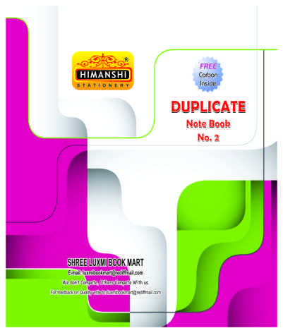 Duplicate Note Book