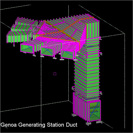2D Structural Ductwork Drawing