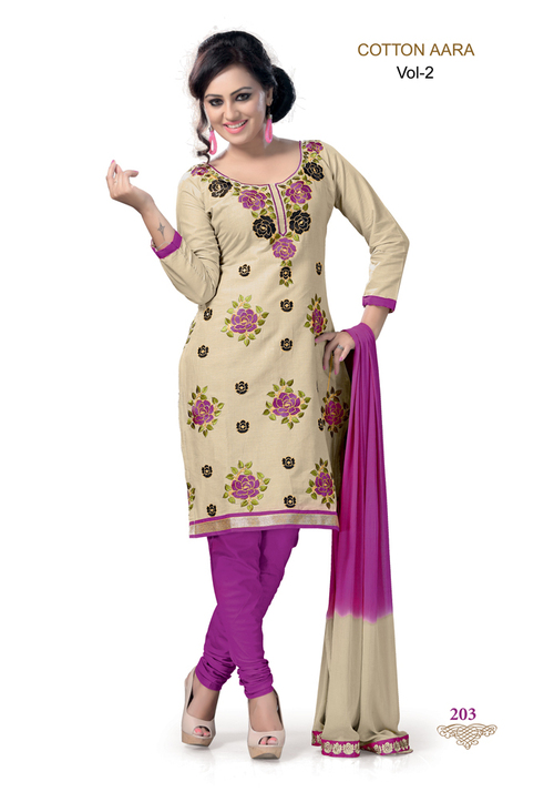 Fancy Cotton Salwar Suit