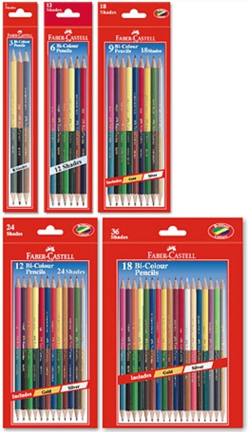 Bi-Colour Pencils