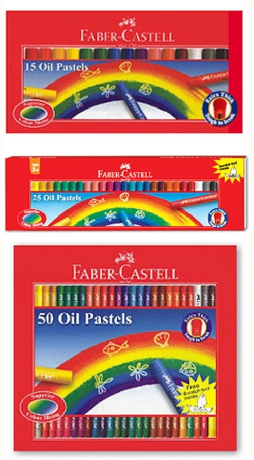 Extra Thick Oil Pastels