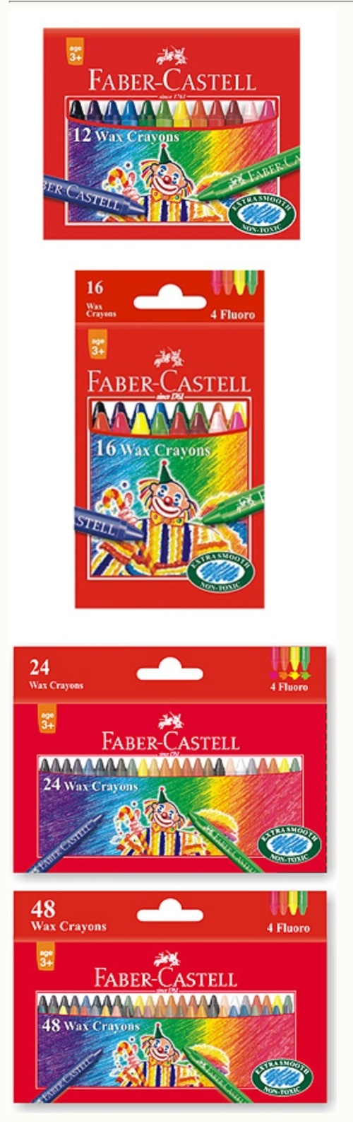Regular Wax Crayons