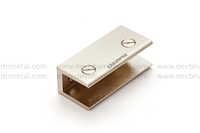 Brass U Glass Brackets
