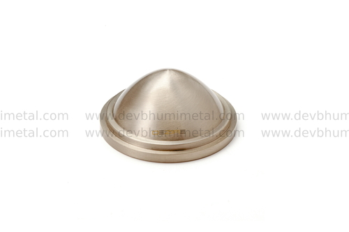 Brass Mirror Dome Cap