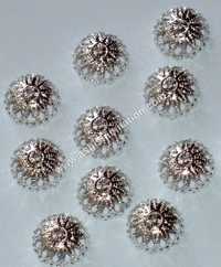 Silver Plated Brass Fancy Caps