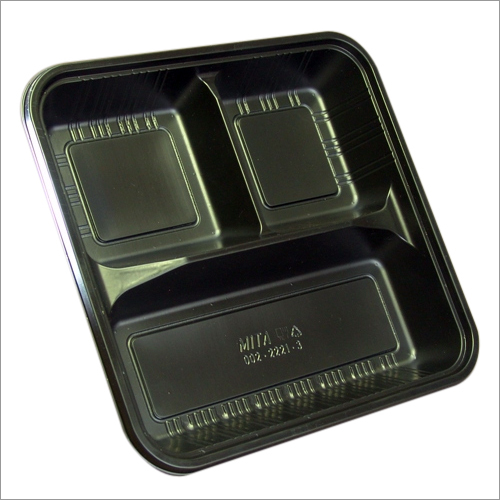 Black Disposable Trays