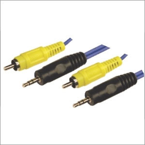RCA MALE + EP ST. MALE 3.5 mm / RCA MALE + EP ST. MALE 3.5 mm CORD 1.5M