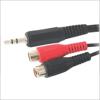 EP ST MALE / 2 RCA FEMALE CORD