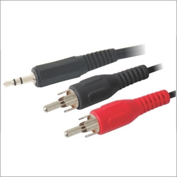 EP ST MALE 3.5 mm / 2 RCA MALE CORD