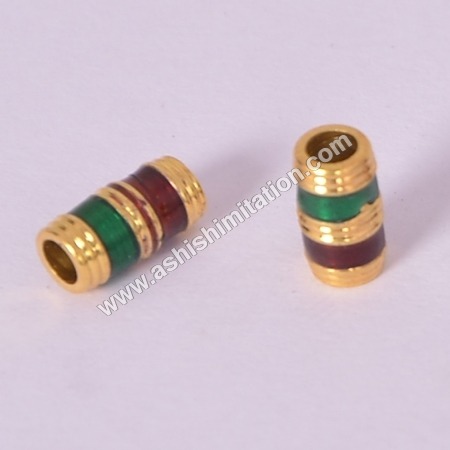 Custom Brass Enamel Beads