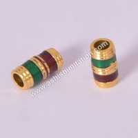Custom Brass Enamel Beads