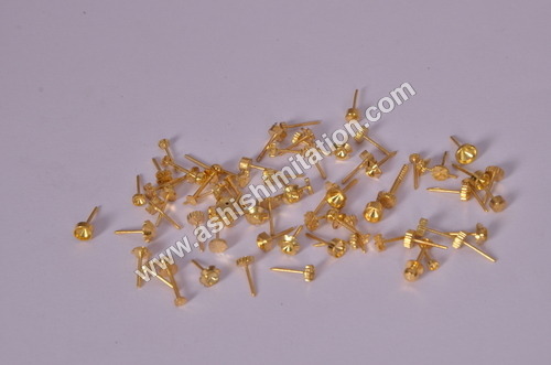 Brass Earrings Stud