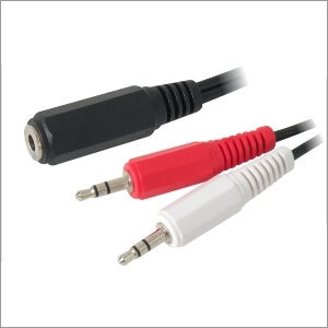 EP STEREO FEMALE /2 EP STEREO MALE CORD