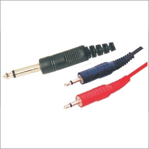 P-38 MONO MALE / 2 EP MALE CORD