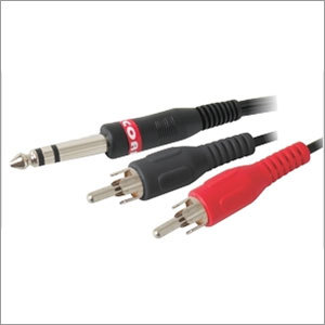 P-38 ST MALE/2 RCA MALE CORD