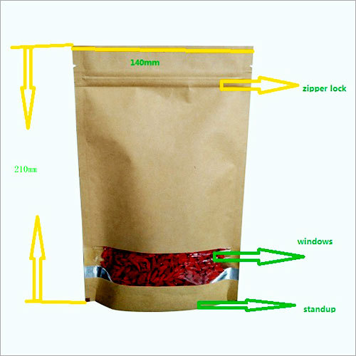 Kraft Pouch Bag