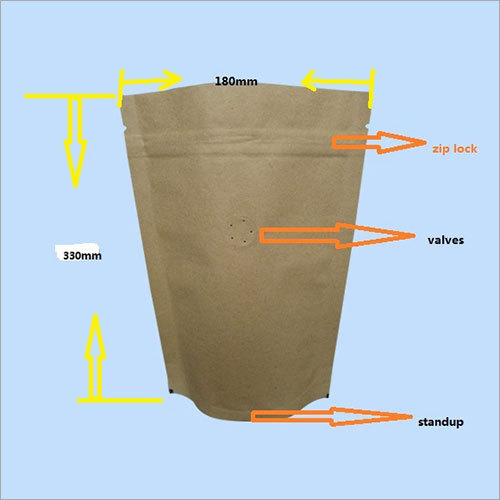 Laminate Kraft Aluminium Foil Bag