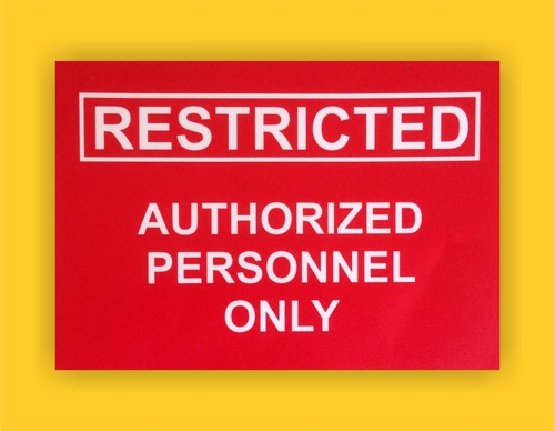 Warning Stickers