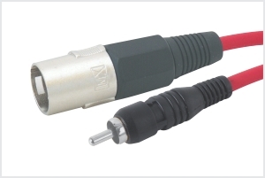 RCA MALE (F.M.) / 3 PIN MIC MALE CONNECTOR CORD 1.5MTR
